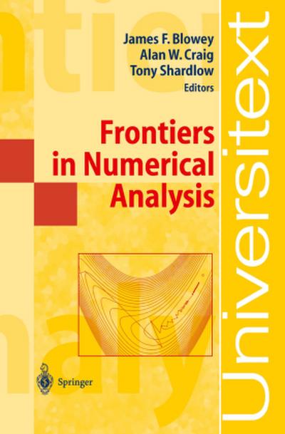 Frontiers in Numerical Analysis