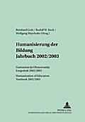 Humanisierung der Bildung- Jahrbuch 2002/2003
