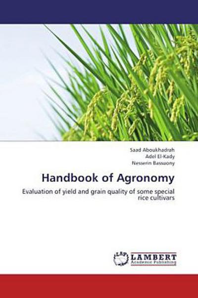 Handbook of Agronomy