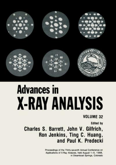 Advances In X-Ray Analysis
