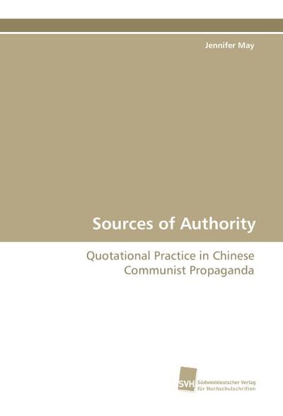 Sources of Authority
