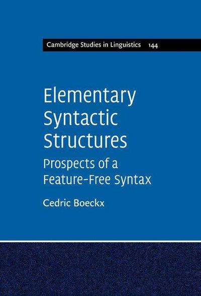 Elementary Syntactic Structures