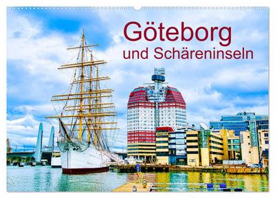 Göteborg und Schäreninseln (Wandkalender 2026 DIN A2 quer), CALVENDO Monatskalender