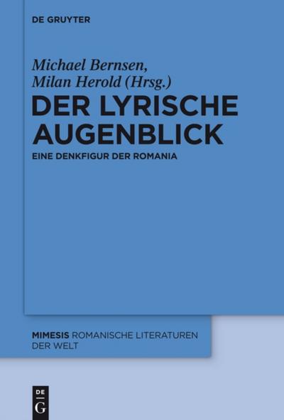 Der lyrische Augenblick