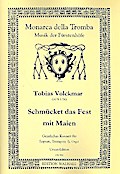 Schmücket das Fest mit Maienfür Sopran, Trompete und Orgel