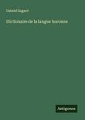 Dictionaire de la langue huronne