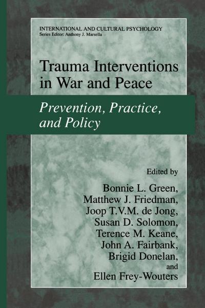 Trauma Interventions in War and Peace
