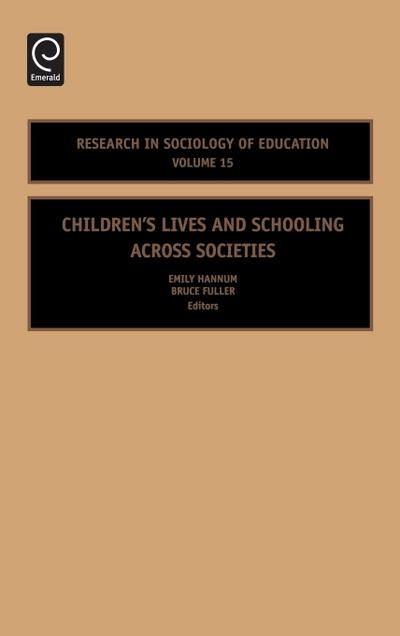 Children’s Lives and Schooling across Societies