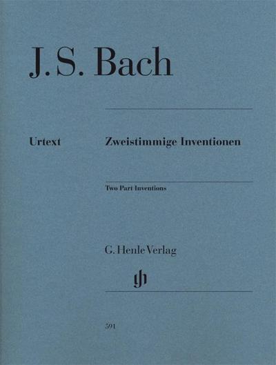 Zweistimmige Inventionen für Klavier zu zwei Händen. Revidierte Ausgabe von HN 169