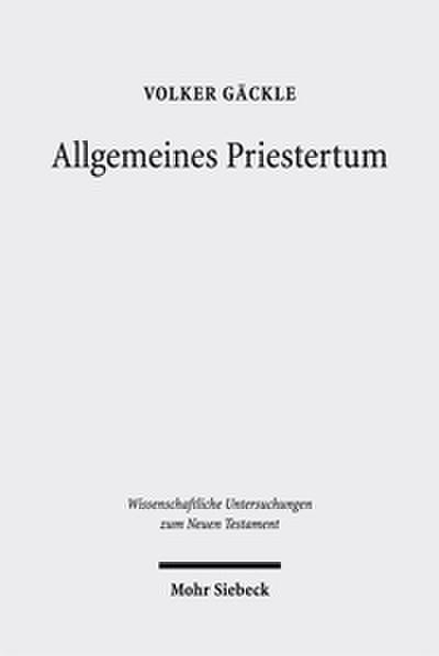 Allgemeines Priestertum