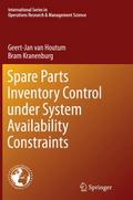 Spare Parts Inventory Control under System Availability Constraints