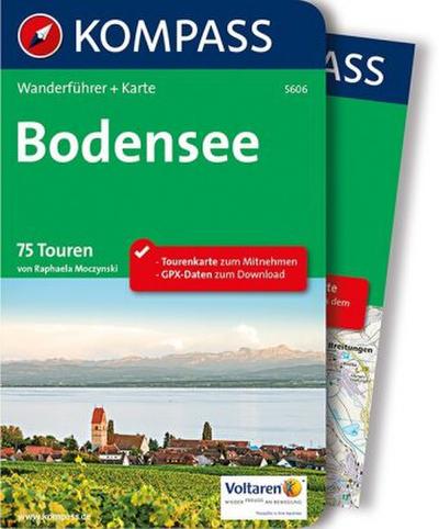 KOMPASS Wanderführer Bodensee, m. 1 Karte