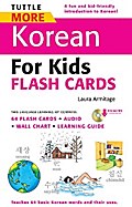 Tuttle More Korean for Kids Flash Cards Kit Ebook