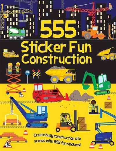 555 Sticker Fun - Construction
