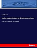 Studien aus dem Gebiete der Geheimwissenschaften