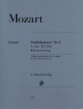 Mozart, Wolfgang Amadeus - Violinkonzert Nr. 3 G-dur KV 216 (Klavierauszug)