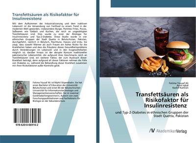 Transfettsäuren als Risikofaktor für Insulinresistenz