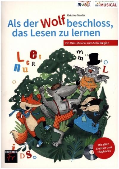 Als der Wolf beschloss, das Lesen zu lernen