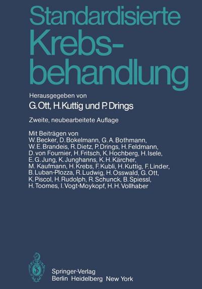 Standardisierte Krebsbehandlung