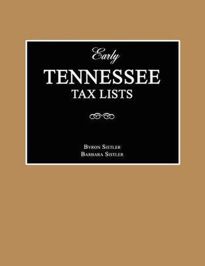 Early Tennessee Tax Lists