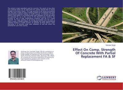 Effect On Comp. Strength Of Concrete With Partial Replacement FA & SF