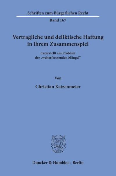 Vertragliche und deliktische Haftung in ihrem Zusammenspiel
