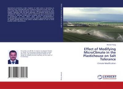 Effect of Modifying MicroClimate in the Plastichouse on Salt Tolerance
