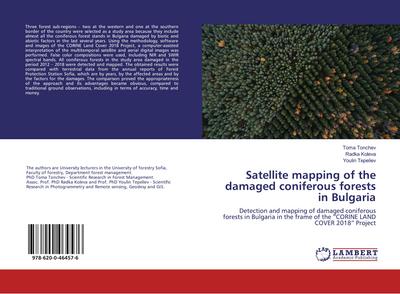 Satellite mapping of the damaged coniferous forests in Bulgaria