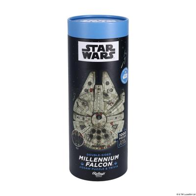 Star Wars Millennium Falcon Jigsaw Puzzle and Trivia