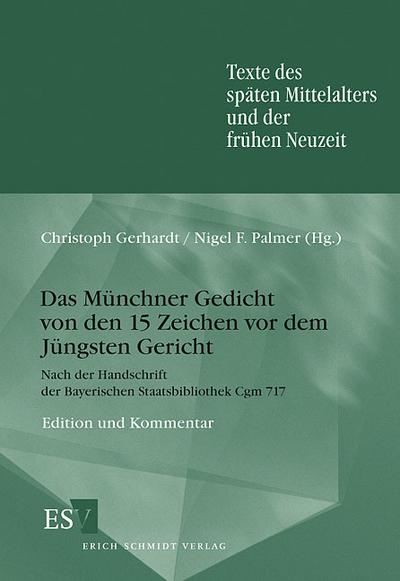 Das Münchner Gedicht von den fünfzehn Zeichen vor dem Jünsten Gericht