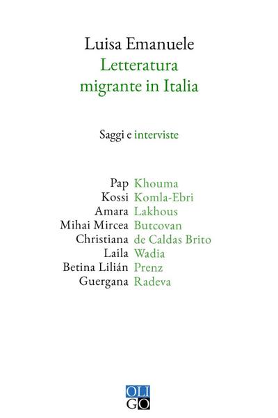 Emanuele, L: Letteratura migrante in Italia