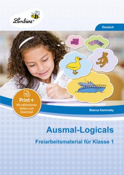 Ausmal-Logicals. Grundschule, Deutsch, Klasse 1