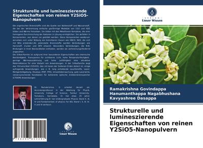 Strukturelle und lumineszierende Eigenschaften von reinen Y2SiO5-Nanopulvern