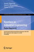Frontiers in Industrial Engineering. Purdue Quantum AI