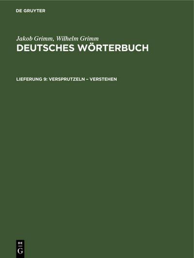 Versprutzeln - Verstehen