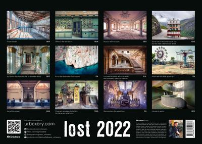 Gebauer, M: Lost 2022/ Kalender Urbexery Abandoned Places