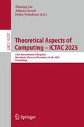 Theoretical Aspects of Computing - ICTAC 2025