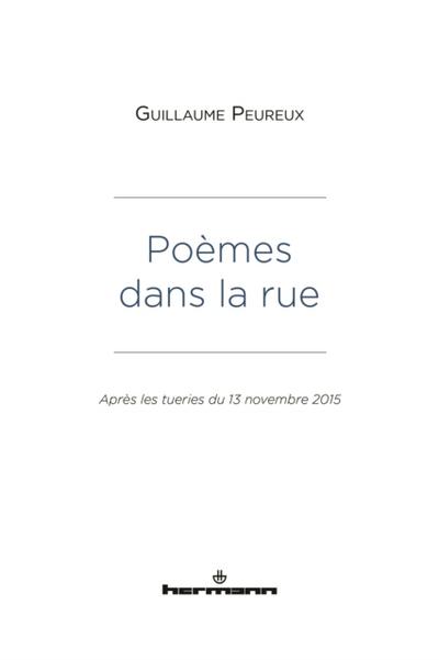 Poèmes dans la rue