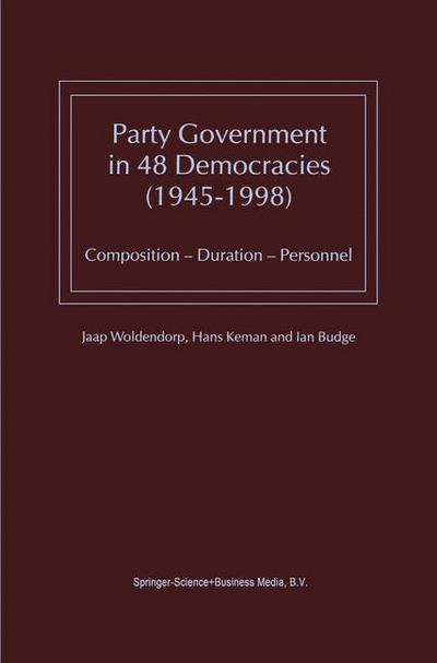 Party Government in 48 Democracies (1945-1998)