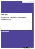 Hypertonie: Prävention, Intervention, Rehabilitati