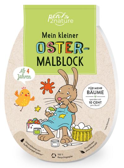 Mein kleiner Oster-Malblock für Kinder ab 4 Jahren