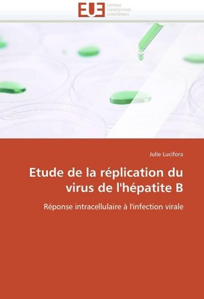 Etude de la réplication du virus de l’hépatite b