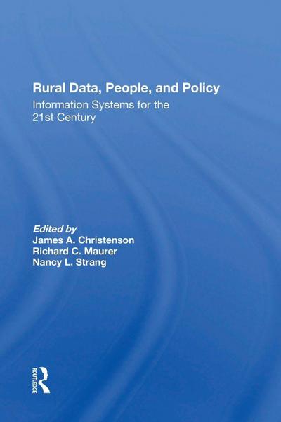 Rural Data, People, And Policy