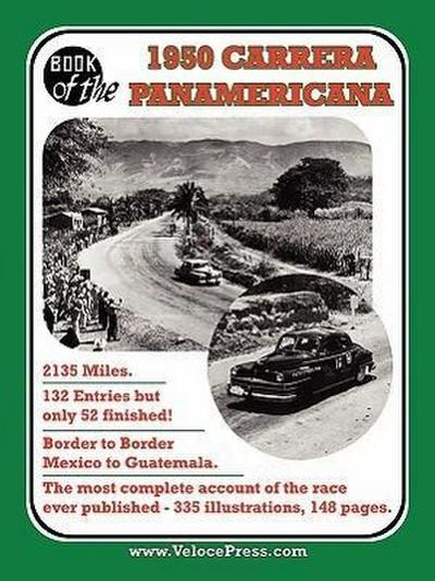 Book of the 1950 Carrera Panamericana - Mexican Road Race
