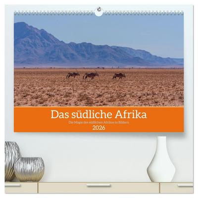 Das südliche Afrika 2026 (hochwertiger Premium Wandkalender 2026 DIN A2 quer), Kunstdruck in Hochglanz