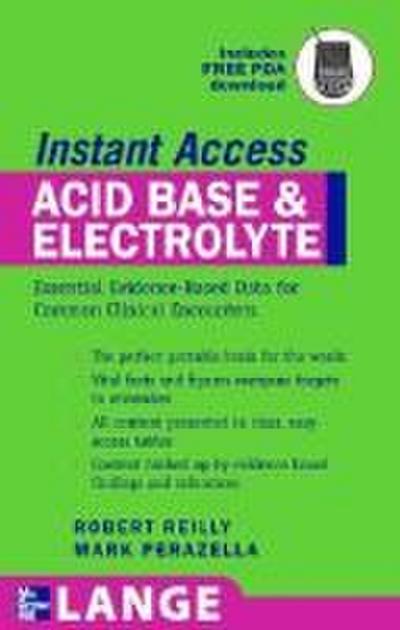 Lange Instant Access Acid-Base, Fluids, and Electrolytes
