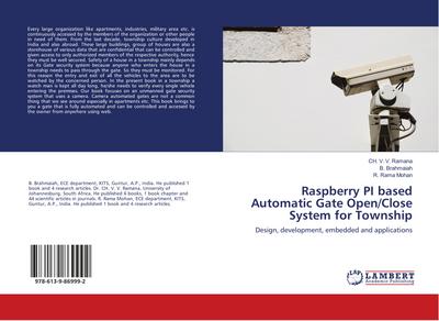 Raspberry PI based Automatic Gate Open/Close System for Township