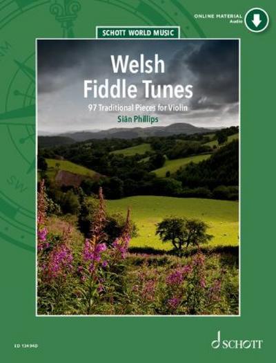 Phillips: Welsh Fiddle Tunes - 97 Traditional Pieces for Violin Book with Online Material Book with Online Material