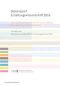 Datenreport Erziehungswissenschaft 2016
