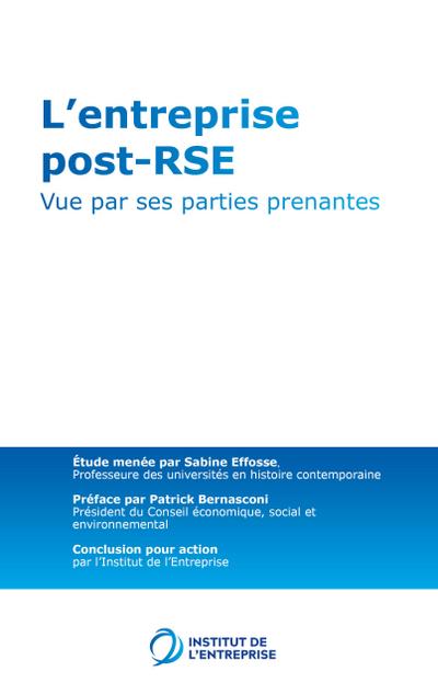 L’entreprise post-RSE - Tome 2